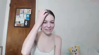 mscoolcheese skinny chick masturbates through her pussy panties