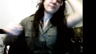 nerdygirl30 blissful devil caresses shaved vagina