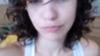 theislandgirl seductive babe masturbates shaved cunt