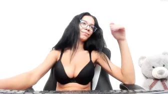 anya_fox Blonde skinny