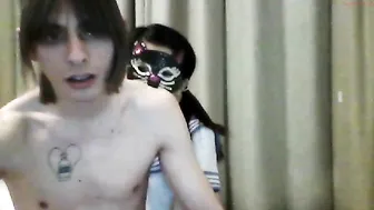 japanese_russian_couple Lacy brunette