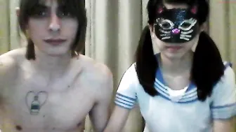 japanese_russian_couple Lacy brunette