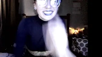 nerdygirl30 crazy babe fucks herself with sex toy