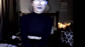 nerdygirl30 crazy babe fucks herself with sex toy