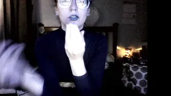 nerdygirl30 crazy babe fucks herself with sex toy