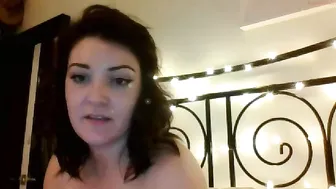 evileva sweet lady caresses rubber penis