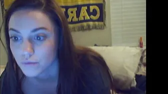 brodydean5150 naughty female caresses shaved cunt