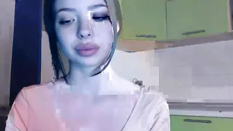 mrs_eva busty chick caresses big nipples