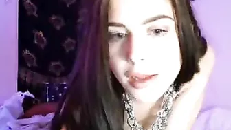 lillyspunk stroking boobs