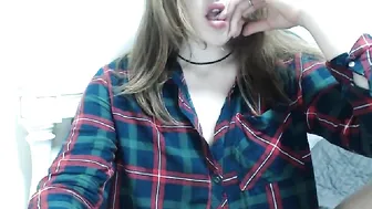 patriciashiny desired chick caresses juicy holes
