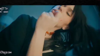 douxtease charming babe masturbates with sex toy