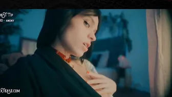 douxtease charming babe masturbates with sex toy