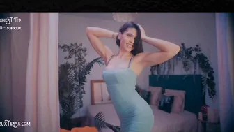 douxtease busty doll and her blue friend