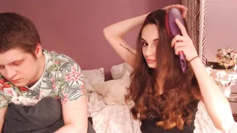 bonnie69clyde69 pretty chick fucks pussy with phallus