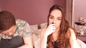 bonnie69clyde69 pretty chick fucks pussy with phallus