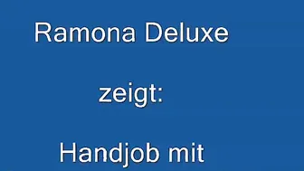 mydirtyhobby Ramona-Deluxe Handjob mit Baumwoll-Handschuh