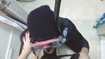 MaryHaze Halloween Party-Fick! Reinspritz-Schlampe auf dem G?дsteklo! 28.10.18