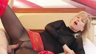 mydirtyhobby fetishalina Gefickt in Strumpfhose mit Loch