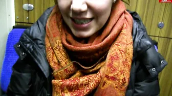 100 REAL und PRIVAT! ?Цffentlich in der S-Bahn gefingert und geblasen! mit HOT-KINKY-ME