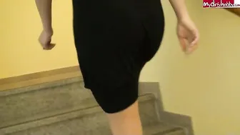 mydirtyhobby blondehexe Die Empfangsdame Hotelzimmer erfickt! Creampie