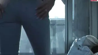 Sharon-Privat Im ICE allein als Fetischvideo