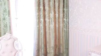 elaanna the charming female masturbates both holes