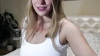 mironika Black-haired prank masturbates with a vibrator