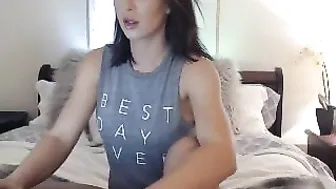 aria_abby Stocking babe shows elastic tits
