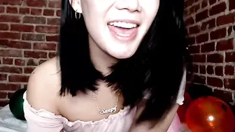 jakkychew1 Red-haired beauty fucks her pussy