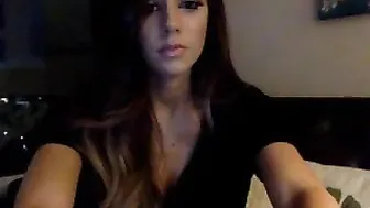 bootyfulashe Charming girl having fun with sex toy