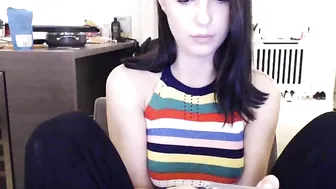 crazym Lustful bitch is planting dildo in her pussy