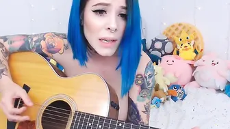cortanablue Busty doll dancing striptease