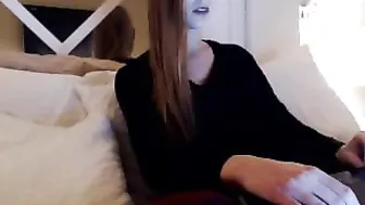 meganryan Cute blonde is saturated with revelations with dildo