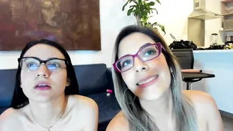 funcouple1985 Shy Babe Shows Shaved Cunt