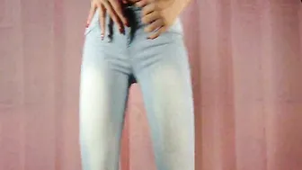 Sybella Jeans + Strumpfhosen