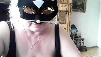 virag69 dark haired passion shows underwear