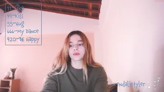 kendalltyler naughty doll fucks herself with a phallus