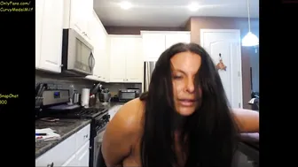 curvymodelmilf hurricane devil furiously cums in pose with crustaceans