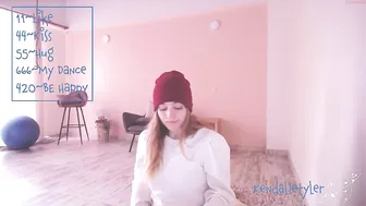 kendalltyler undresses and shows puffy bread
