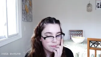 shy_teeenager sexy babe gently caresses pussy