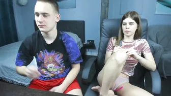 littleange1 dark haired prostitute caresses big tits