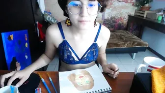 lola_lolaml impressive slut furiously masturbating vagina