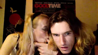 iznky hot young lady caresses big tits
