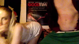 iznky hot young lady caresses big tits