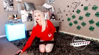 aubrilee naughty skin posing in lingerie