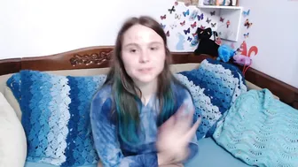 sexkitteh cute blonde is saturated with revelations with dildo