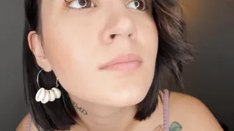 sugar_troubl3 cute babe in stockings massages vagina with hand