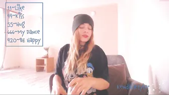 kendalltyler luxurious blonde straddled sex toy