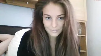 cornishcandy attractive babe caresses lips sex