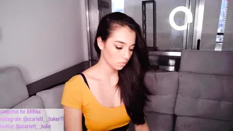 scarlett__baker appetizing slut turns a cool ass